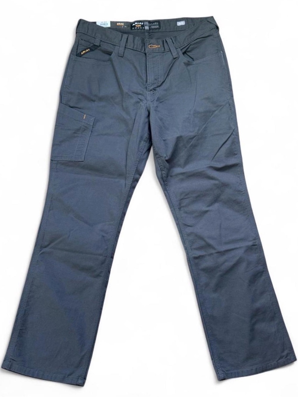 Ariat Rebar M4 Men’s Work Pants Relaxed Straight 35x32 Gray NWT